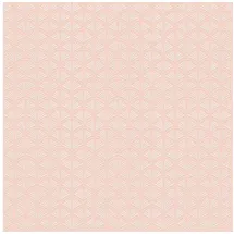Profhome Grafik Tapete Ornament 0,53 m x 10,05 m 5,33 m2 Rosa/Weiß/ Silber 379577