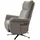 KAWOLA Relaxsessel NAMA Bouclé 78 x 111 x 78 cm taupe drehbar mit Kopfteil