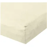 Traumschlaf Spannbettlaken Jersey-Elasthan 180 x 200 - 200 x 220 cm beige