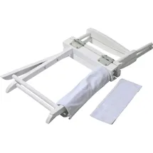 Dobar Kinderstuhl Regiestuhl 32,5 x 34,5 x 61,5 cm Holz weiß