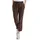Cecil Mid Waist Slim Leg Hose Braun 52