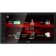 JVC KW-M180DBT 2-DIN Autoradio mit DAB+ und Bluetooth