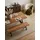 KADIMA DESIGN Sitzbank Akazie Beige 160 x 40 x 45,5 cm