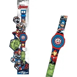 Kids Euroswan Reloj digital Los Vengadores Avengers Multifunktionsuhr mehrfarbig