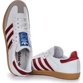 Adidas Samba OG Cloud White / Collegiate Burgundy / Gum3 43 1/3