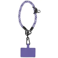COFI Universal Handyschlaufe Handgelenkband für ihr Handy mit Anti-Schutzgriff Lila