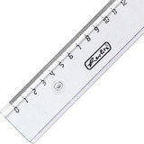 Herlitz Lineal 30cm transparent