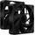 Corsair RS140 MAX 140mm-PWM-Dicke-Lüfter – Hoher Statischer Druck – Flüssigkristallpolymer-Konstruktion – Doppelpack – Schwarz