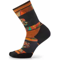 Smartwool Athlete Edition Run Def Lyfe Print Crew Socken - Acorn - EU 34-37