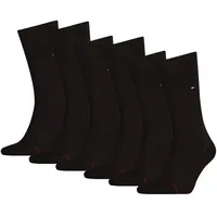 TOMMY HILFIGER Herren Socken, 6er Pack - Classic, Strümpfe, einfarbig Dunkelbraun 43-46