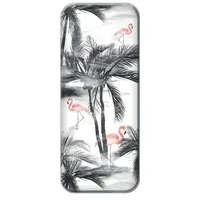 GEOtec ARISTO Schüler-Blechetui Pen Case Motiv Flamingo, Schlamper, Etui