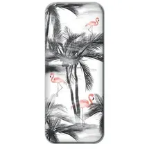 GEOtec ARISTO Schüler-Blechetui Pen Case Motiv Flamingo, Schlamper, Etui