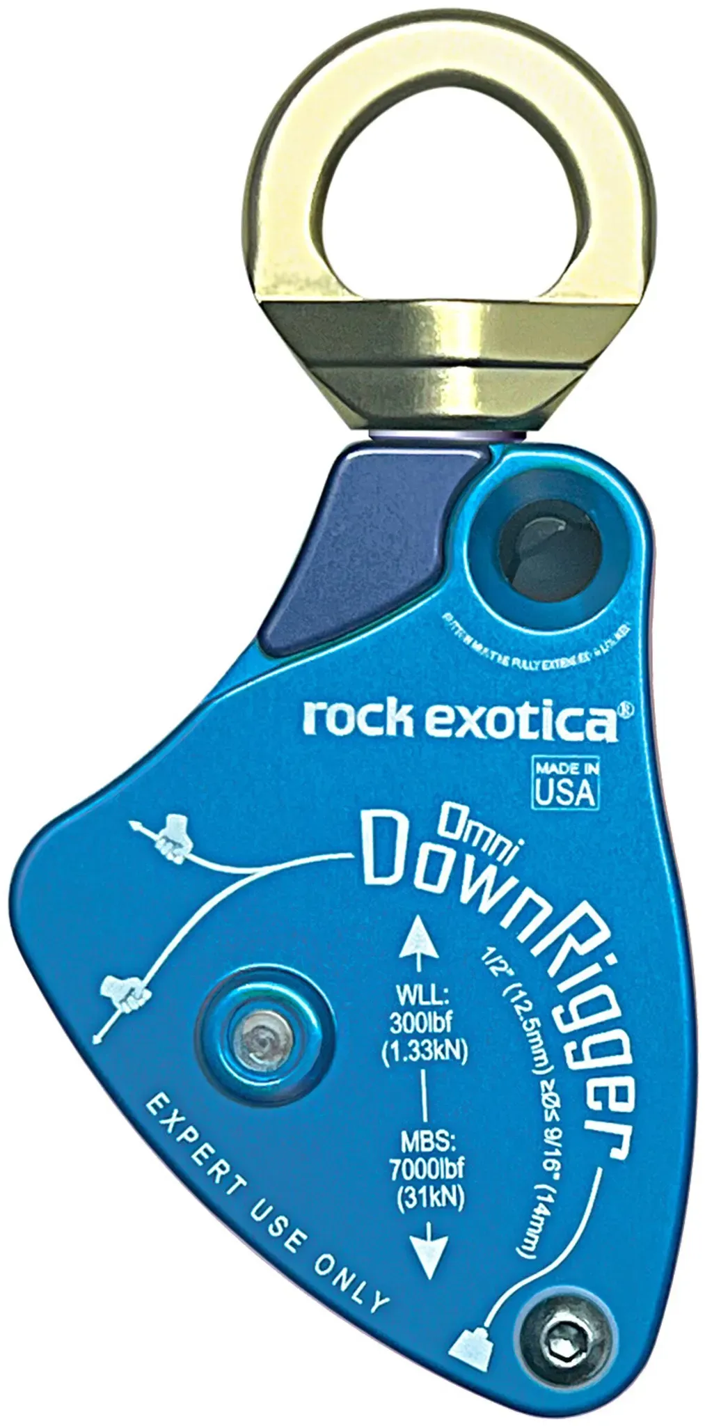 Rock Exotica Abseilbremse Downrigger