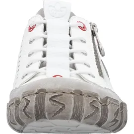 Rieker L0355 Damen Weit Weiß 37