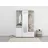 INOSIGN Martin Dielenschrank 134 x 33 x 197,5 cm grau