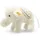 Steiff Elefäntle mit Rassel 10 cm Beige