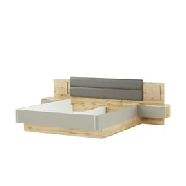 Z2 Capri 180 x 200 cm wildeichefarben/basaltgrau