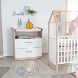 roba Wickelkommode Cabane mit Schubladen