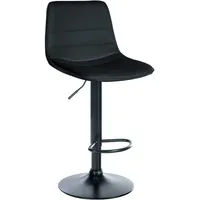 CLP Barhocker Lex Kunstleder schwarz/schwarz