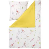 ESTELLA Mako-Satin Bettwäsche Sparrow Multicolor