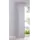 Gardinenbox Flächenvorhang Schiebegardine Cationic Blickdicht Leinen Optik Natura seidenmatt, HxB 245x60 cm, Grau Landhaus Stil, 204411