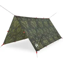 vidaXL Tarp-Zelt Tarnmuster 306 x 306 cm