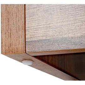 Mendler HWC-K75 TV-Rack 0 cm Braun Holz, Spanplatte