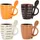 Wurm Espressotasse 0,05 l Braun 8 St.
