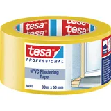 Tesa SPVC 66001-00001-00 Putzband tesa® Professional Gelb (L x B) 33m x 50mm 1St.