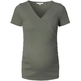 Noppies Umstands- und Still-T-Shirt Sanson Rippqualität, oliv, XL
