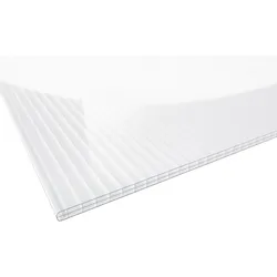 Aktionsangebot Polycarbonat Stegplatte 3-fach | 16 mm | Nova-Lite | Glasklar