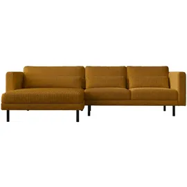 kaiser möbel Ecksofa L-form Dani modern und geräumig Stoff Poso Senffarbe Rechts
