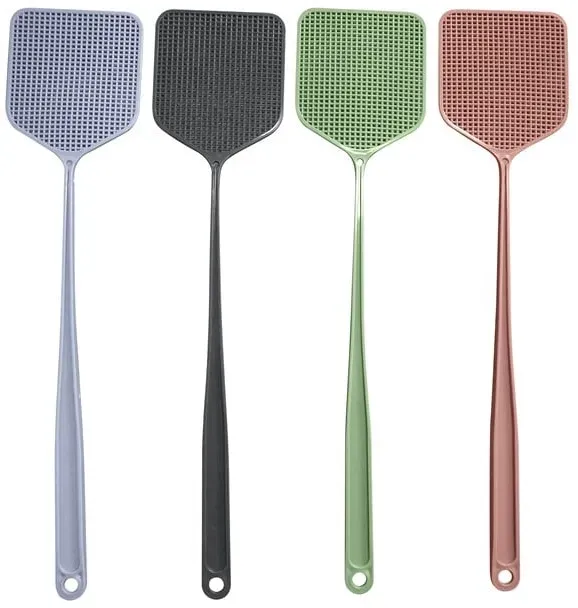 Fly swatter - 4 assorted colours