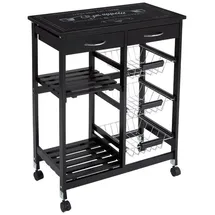 Atmosphera Créateur d'intérieur Küchenwagen in schwarz | Gr.: onesize