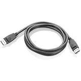 Lenovo DisplayPort-Kabel 1,80 m Schwarz/Mehrfarbig