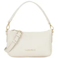 Valentino Brixton Schultertasche Kunstleder Beige/Weiß