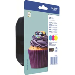 Brother LC123 RainbowPack - 3er-Pack - Hohe Ergiebigkeit