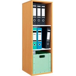 VCM my office Aktenregal Lona XL buche 35,3 x 37,0 x 110,0 cm