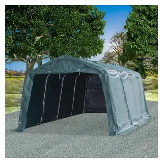 vidaXL Weidezelt PVC 550 g/m2 3,3×6,4 m Dunkelgrün