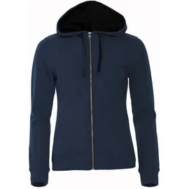New Wave Classic Hoodie Full Zip Damen - blau S