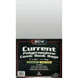 Bcw Resealable Current Thick Comic Bags