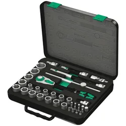 Wera 8100 SC 2 Zyklop-Knarrensatz, 1/2"-Antrieb, metrisch