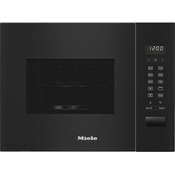 Miele Einbau-Mikrowelle M 2224 SC, Grill, Mikrowelle, 17 l schwarz