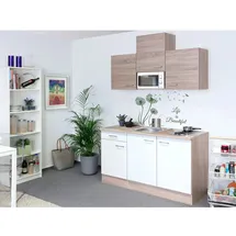 Flex-Well Samoa 150 cm sonoma Eiche/weiß/sonoma Eiche