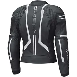 Held Street 3.0 Motorrad Lederjacke Schwarz/Weiß 36
