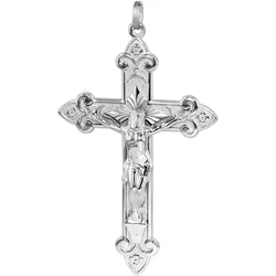 trendor 35789 Kreuz Anhänger für Männer 925 Silber 65 mm