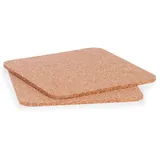 San Ignacio 2er-Set Kork-Tischsets, quadratisch, 18 cm, Kollektion Kinvara