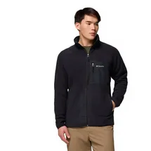 Columbia Fast Trek Overlay Fleecejacke Schwarz M