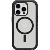 Otterbox Defender XT Hülle für iPhone 15 Pro mit MagSafe, stoßfest, Ultra-robust, schützende Hülle, 5X getestet nach Militärstandard, Transparent/Schwarz, Keine Einzelhandelsverpackung