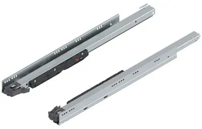 LEGRABOX Korpusschiene mit BLUMOTION S, Vollauszug, 70 kg, NL=600 mm, links/rechts, verzinkt